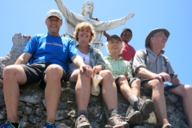 Four intrepid Kiwis (Paul, Liz, Pip and me) enjoy the 360-degree views, including Timor’s south and north coast. On 2 November, All Souls Day, thousands of Timorese clamber on and around the mountain top, paying homage to their ancestors.