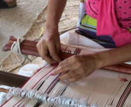 Unless the younger generation become involved in weaving tais, the art will be lost.